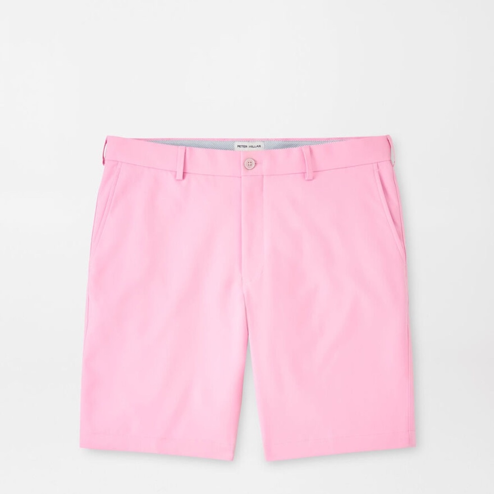 NWT Peter Millar Salem Performance Shorts in Pink Vale- 38